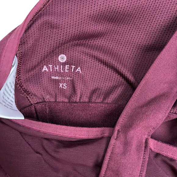 Athleta Women’s T-Back Tank Top (Garnet) - Size Extra Small - Picture 2 of 6